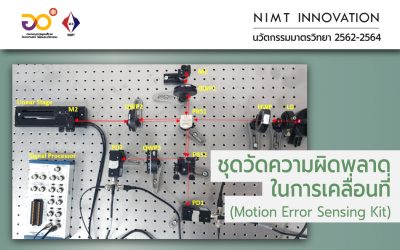 NIMT Innovation: ชุดวัดความผิดพลาดในการเคลื่อนที่ (Motion Error Sensing Kit)