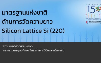มาตรฐานแห่งชาติด้านการวัดความยาว Silicon Lattice Si (220)