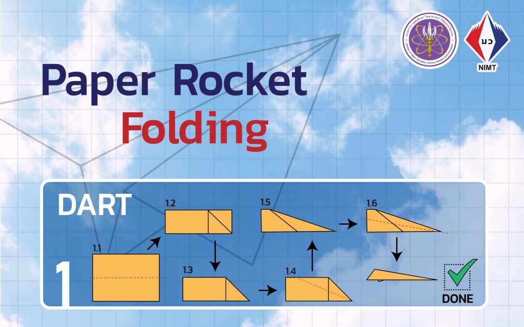 Poster – Paper Rocket Folding